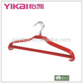 Dry cleaning thick PVC metal shirt clothes hanger with cube hooks